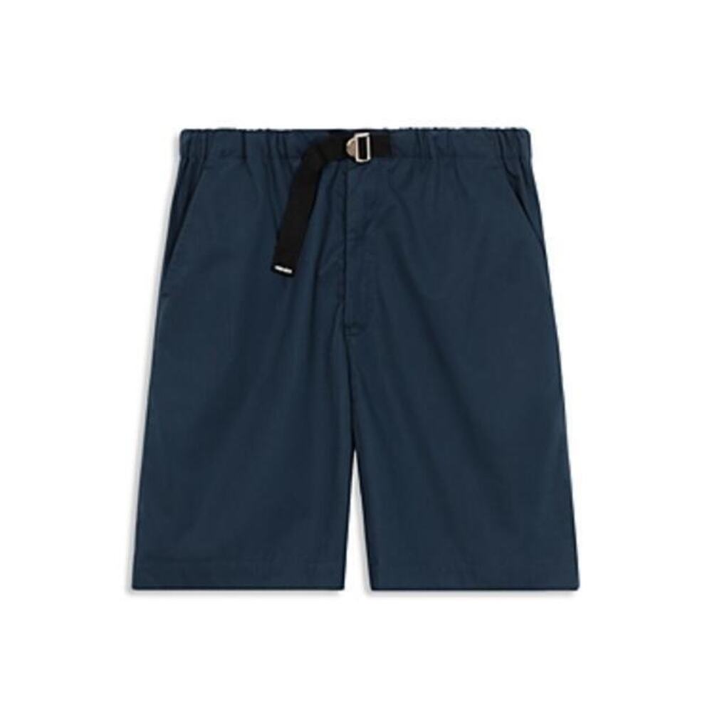 Kenzo Men Elasticized Regular Fit Belt Shorts Navy Size M